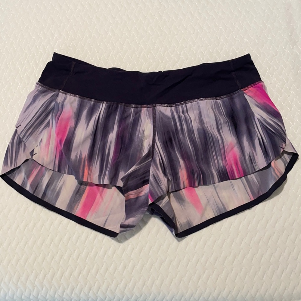 Lululemon Speed Short Pink/Purple, Size 6